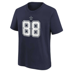 CeeDee Lamb Dallas Cowboys Preschool Player Name & Number T-Shirt - Navy - Nike