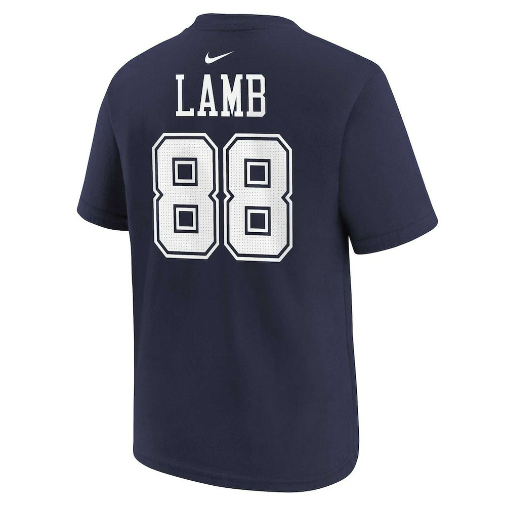 CeeDee Lamb Dallas Cowboys Preschool Player Name & Number T-Shirt - Navy - Nike