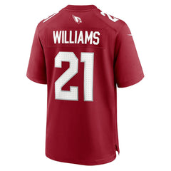 Garrett Williams Arizona Cardinals Game Jersey - Cardinal - Nike