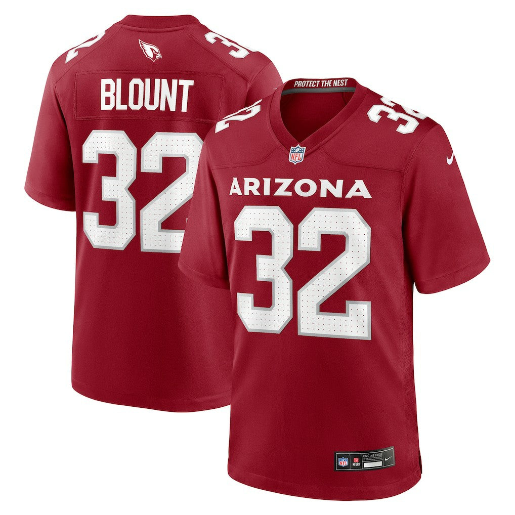 Joey Blount Arizona Cardinals Game Jersey - Cardinal - Nike
