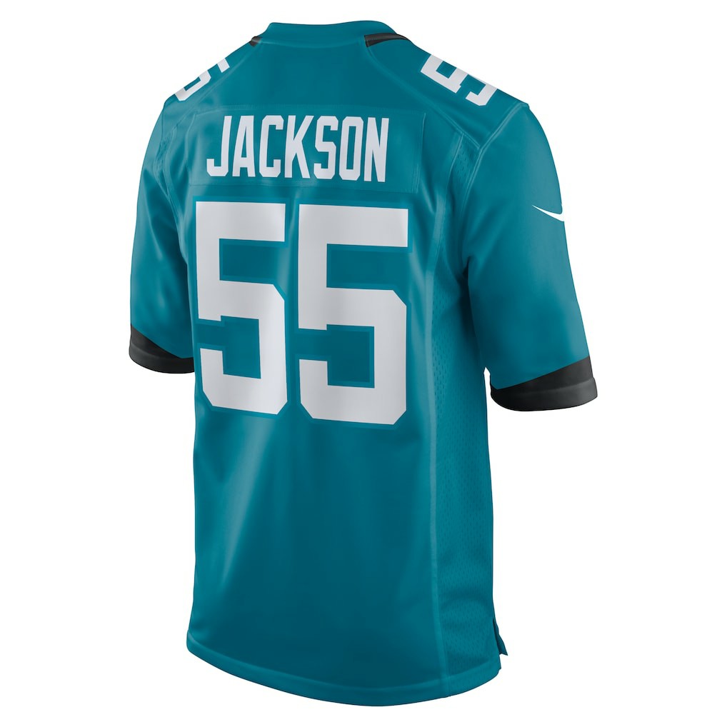Dequan Jackson Jacksonville Jaguars Game Jersey - Teal - Nike