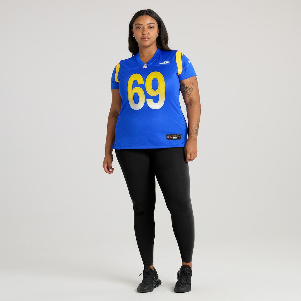 Kevin Dotson Los Angeles Rams Women's Game Jersey - Royal - Nike
