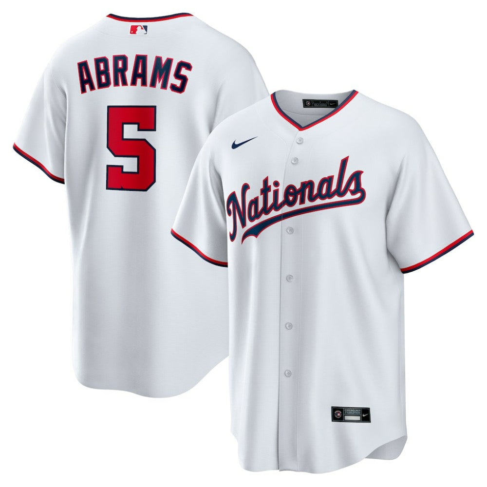 CJ Abrams Washington Nationals Nike Youth Home Replica Player Jersey for sale