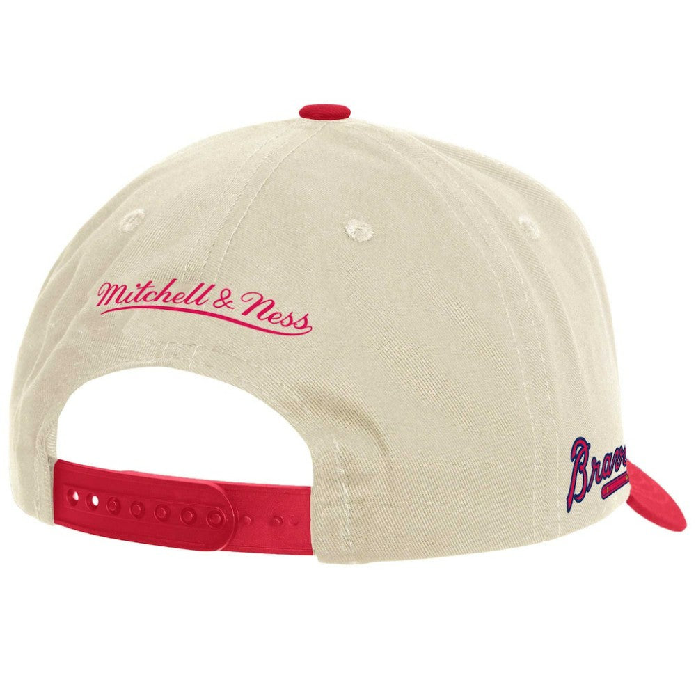 Atlanta Braves Mitchell & Ness Pro Crown Adjustable Hat for sale