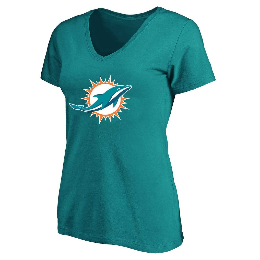 Tyreek Hill Miami Dolphins Women's Plus Size Fair Catch Name & Number Scoop Neck T-Shirt - Aqua - NFL