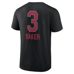 Budda Baker Arizona Cardinals Team Wordmark Player Name & Number T-Shirt - Black - NFL
