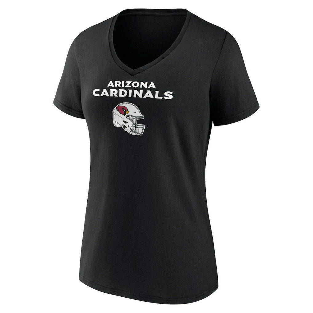 Budda Baker Arizona Cardinals Women's Team Wordmark Player Name & Number V-Neck T-Shirt - Black - NFL