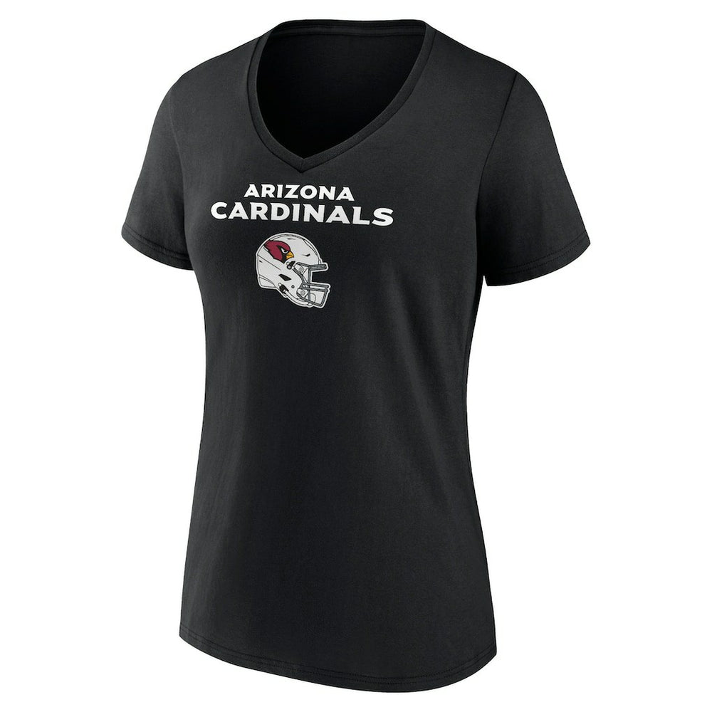 Budda Baker Arizona Cardinals Women's Team Wordmark Player Name & Number V-Neck T-Shirt - Black - NFL