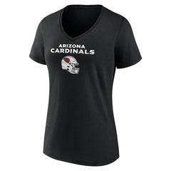 Budda Baker Arizona Cardinals Women's Team Wordmark Player Name & Number V-Neck T-Shirt - Black - NFL