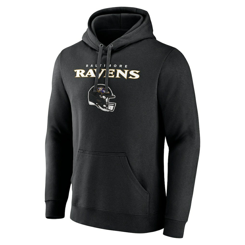 Zay Flowers Baltimore Ravens Team Wordmark Player Name & Number Pullover Hoodie - Black - NFL