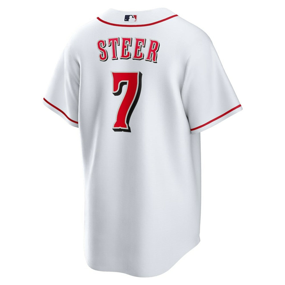 Spencer Steer Cincinnati Reds Nike Home Replica Jersey for sale