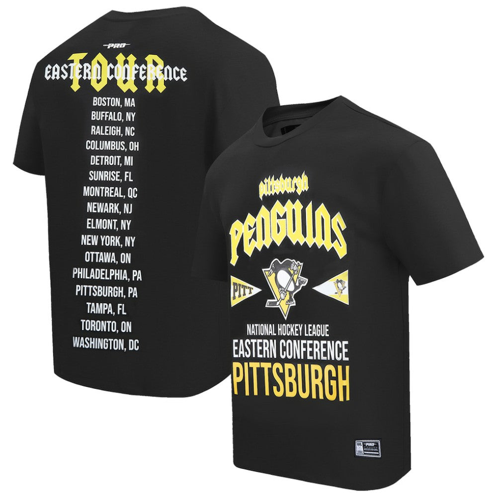 Pittsburgh Penguins Pro Standard City Tour T-Shirt - Black | NHL Clearance