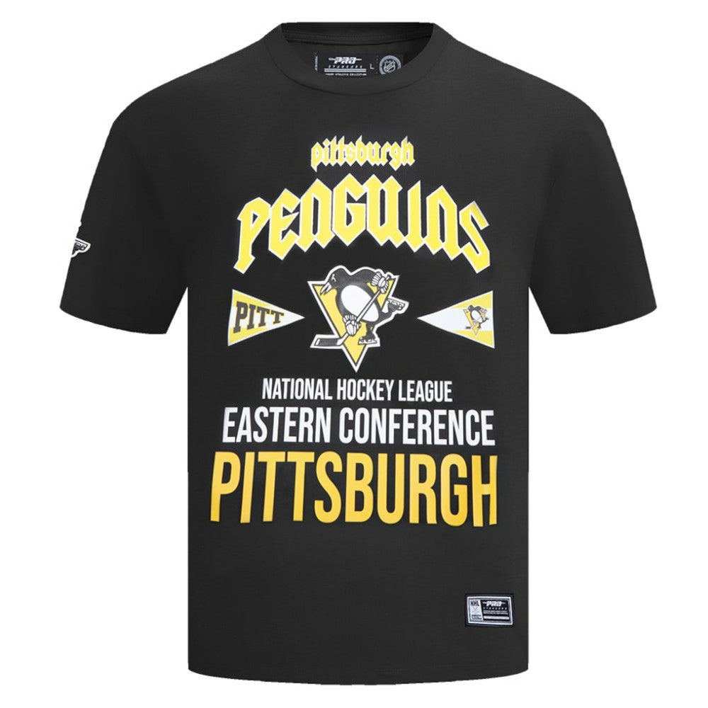 Pittsburgh Penguins Pro Standard City Tour T-Shirt - Black | NHL Clearance