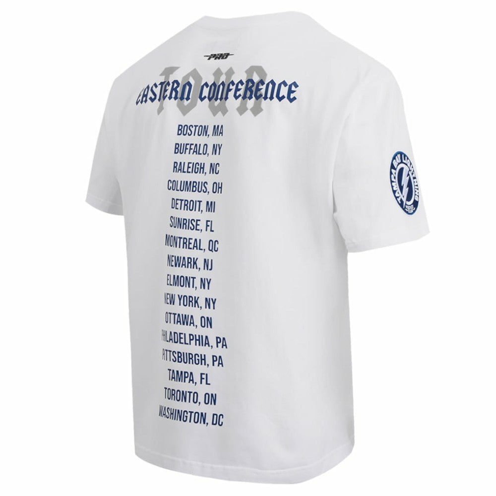 Tampa Bay Lightning Pro Standard City Tour T-Shirt - White | NHL Clearance