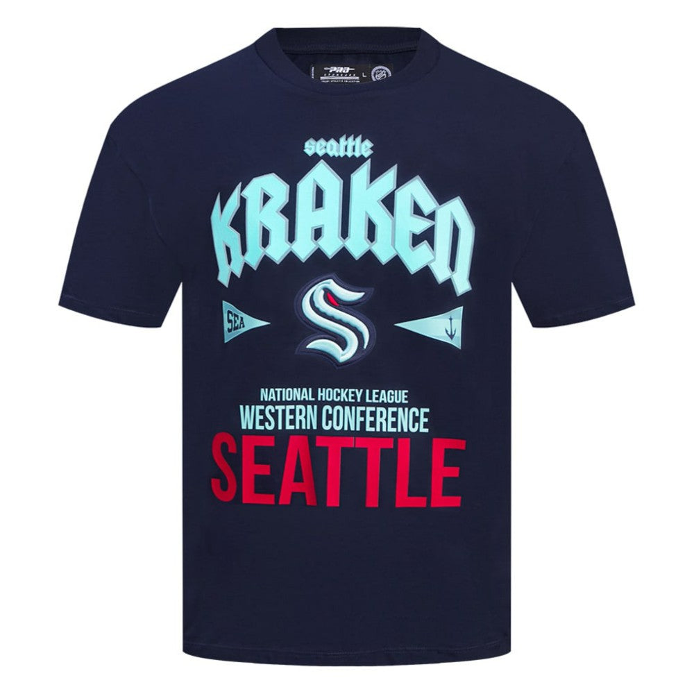 Seattle Kraken Pro Standard City Tour T-Shirt - Deep Sea Blue | NHL discount