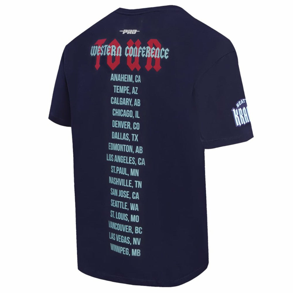Seattle Kraken Pro Standard City Tour T-Shirt - Deep Sea Blue | NHL discount