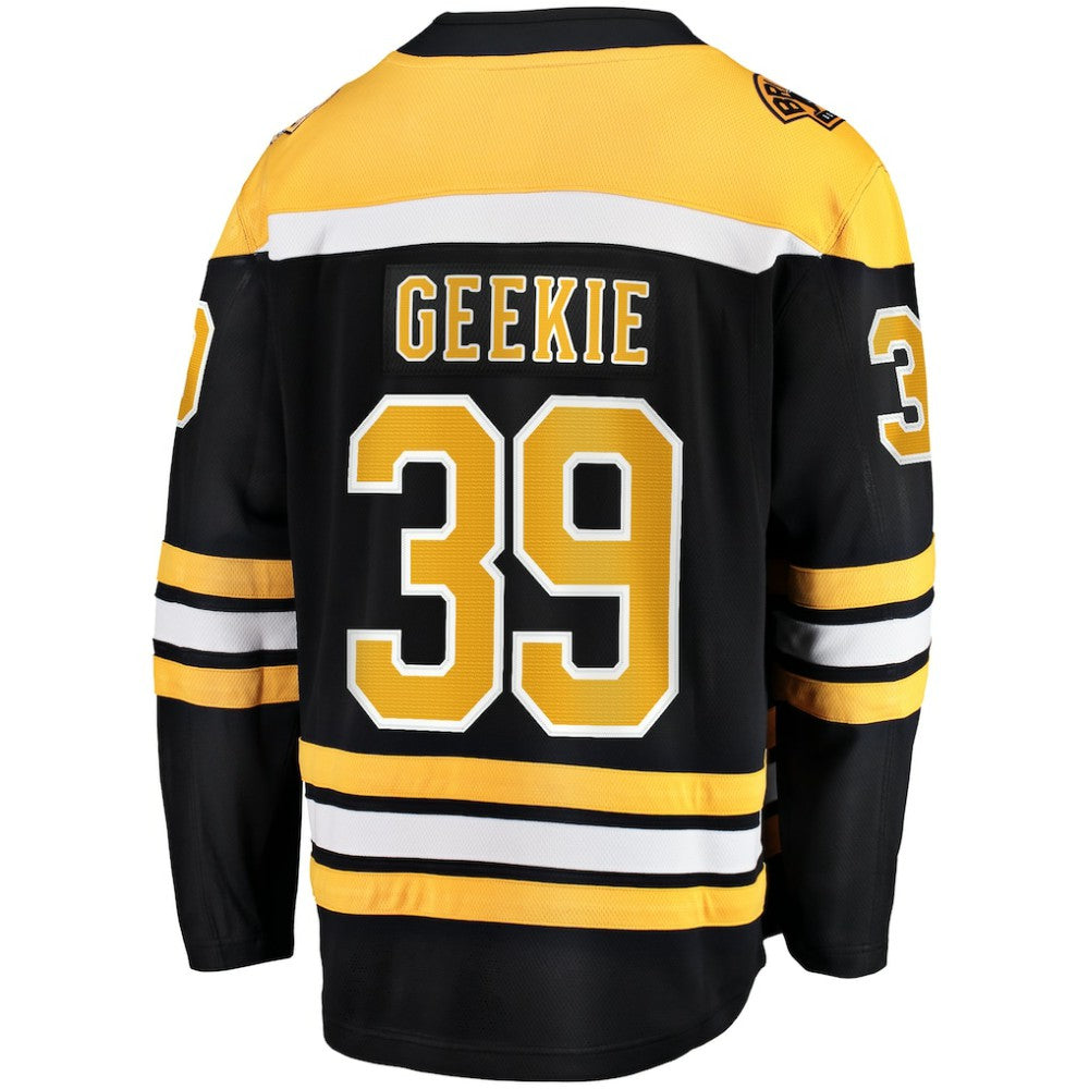 Morgan Geekie Boston Bruins Fanatics Home Breakaway Jersey - Black | Fanatics discount