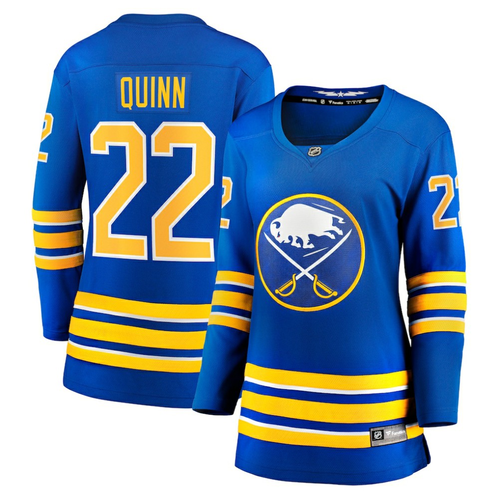 Jack Quinn Buffalo Sabres Fanatics Women's Home Breakaway Player Jersey - Royal | Fanatics Lifestyle