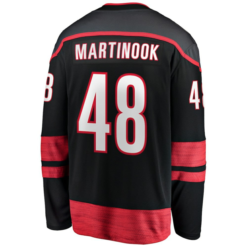 Jordan Martinook Carolina Hurricanes Fanatics Home Breakaway Jersey - Black | Fanatics near me