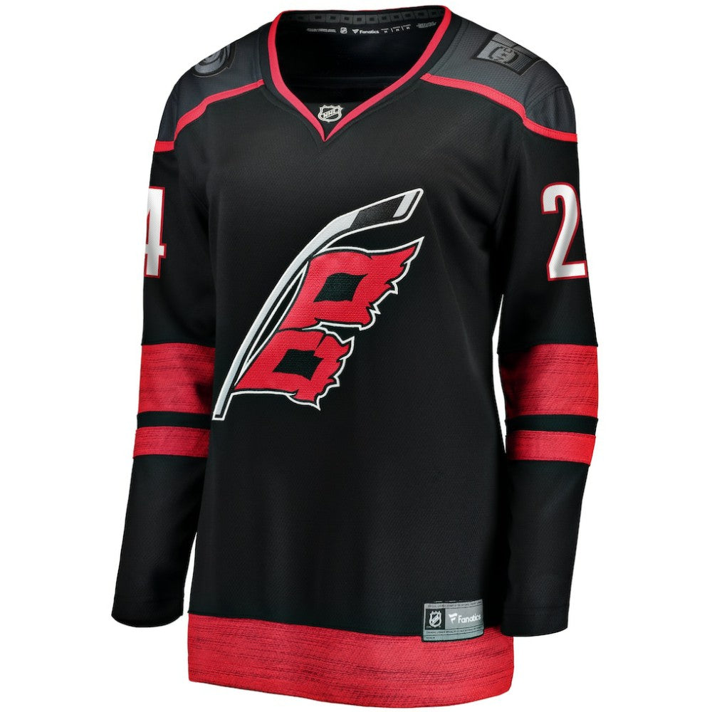 Seth Jarvis Carolina Hurricanes Fanatics Women's Home Breakaway Player Jersey - Black | Fanatics sale