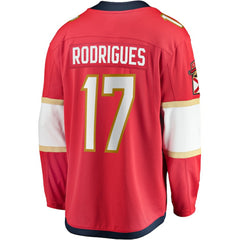 Evan Rodrigues Florida Panthers Fanatics Home Breakaway Jersey - Red | Fanatics discount