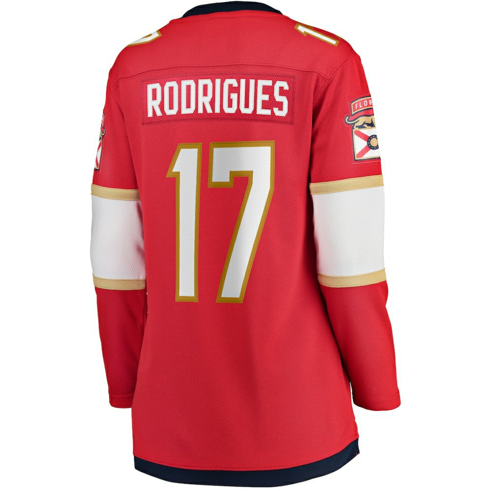 Evan Rodrigues Florida Panthers Fanatics Women's Home Breakaway Player Jersey - Red | Fanatics sale