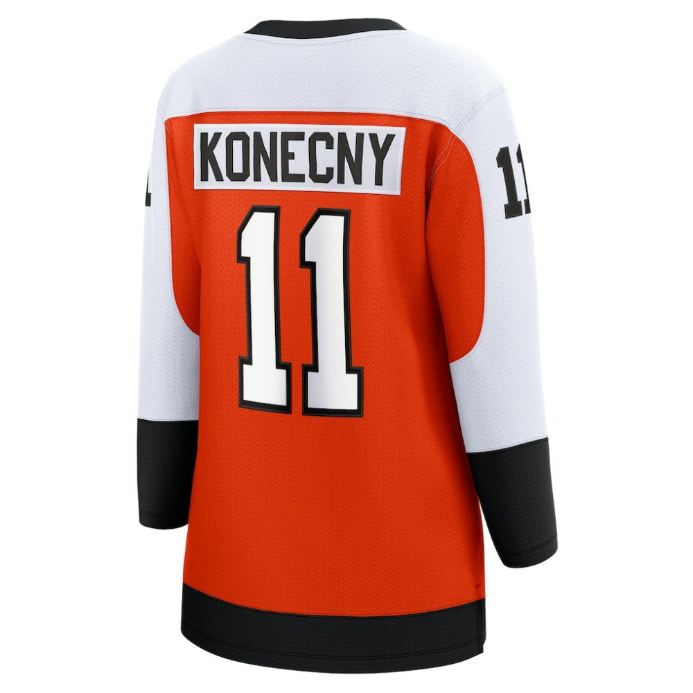 Travis Konecny Philadelphia Flyers Fanatics Women's Home Breakaway Player Jersey - Orange | Fanatics sale