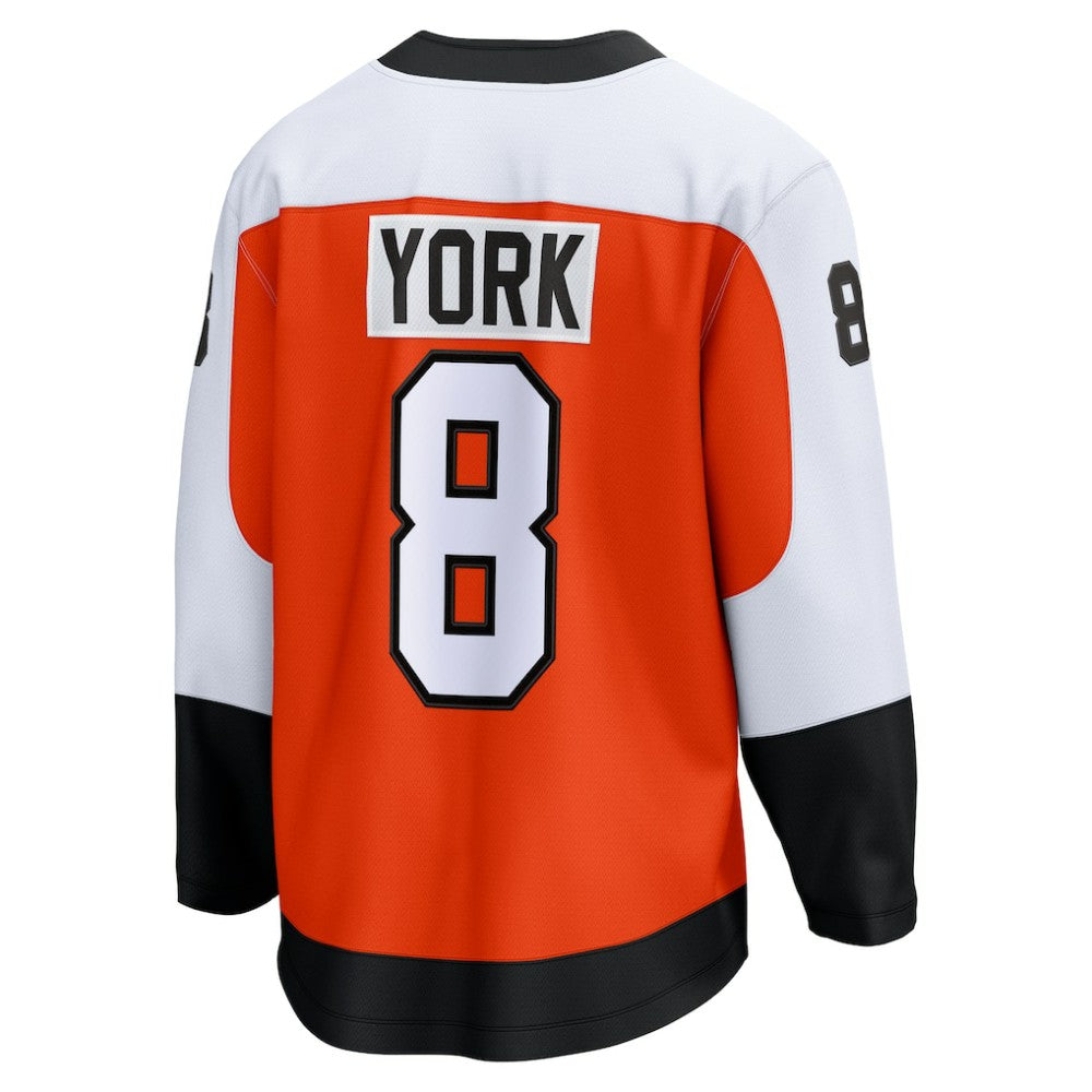 Cam York Philadelphia Flyers Fanatics Home Breakaway Jersey - Orange | Fanatics Clearance