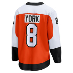 Cam York Philadelphia Flyers Fanatics Home Breakaway Jersey - Orange | Fanatics Clearance