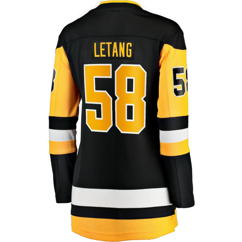 Kris Letang Pittsburgh Penguins Fanatics Women's Home Breakaway Player Jersey - Black | Fanatics on sale