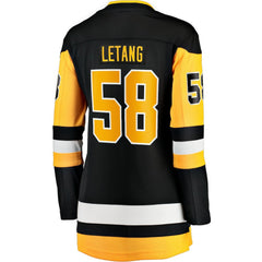 Kris Letang Pittsburgh Penguins Fanatics Women's Home Breakaway Player Jersey - Black | Fanatics on sale