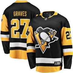 Ryan Graves Pittsburgh Penguins Fanatics Home Breakaway Jersey - Black | Fanatics sale
