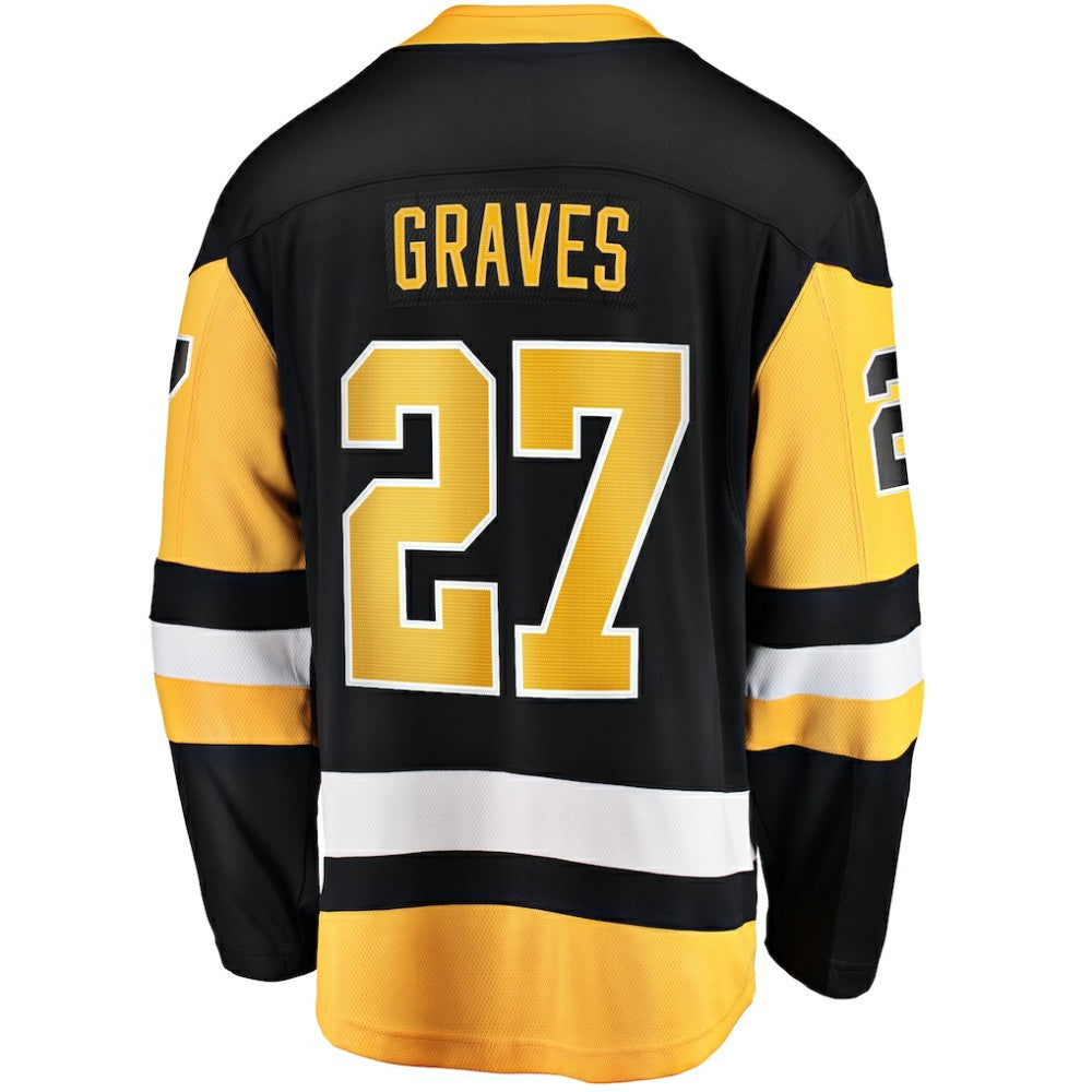 Ryan Graves Pittsburgh Penguins Fanatics Home Breakaway Jersey - Black | Fanatics sale