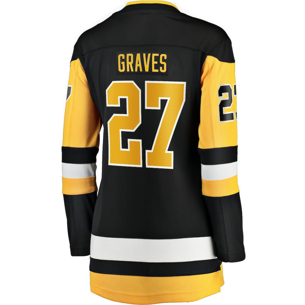 Ryan Graves Pittsburgh Penguins Fanatics Women's Home Breakaway Player Jersey - Black | Fanatics near me