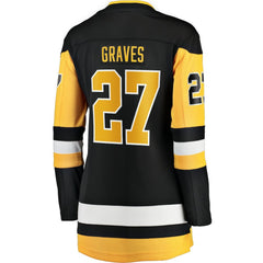 Ryan Graves Pittsburgh Penguins Fanatics Women's Home Breakaway Player Jersey - Black | Fanatics near me