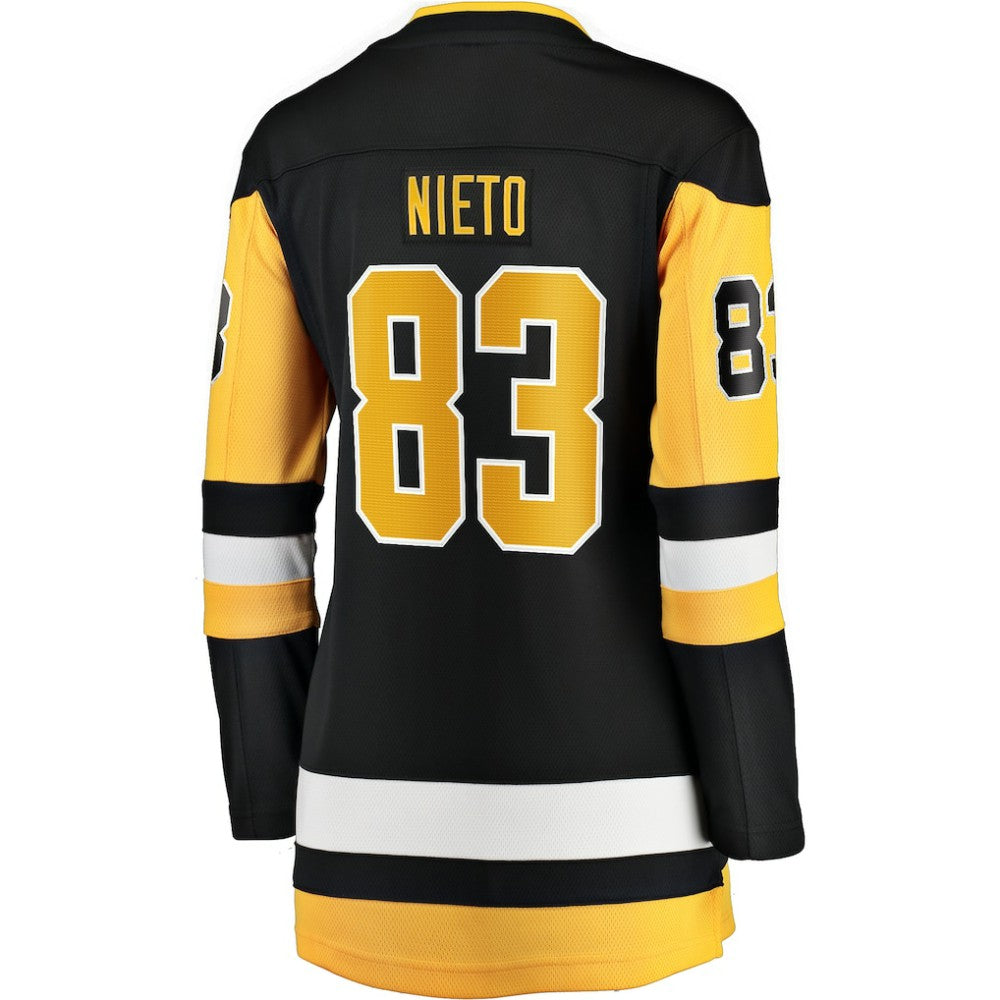 Matt Nieto Pittsburgh Penguins Fanatics Women's Home Breakaway Player Jersey - Black | Fanatics Clearance