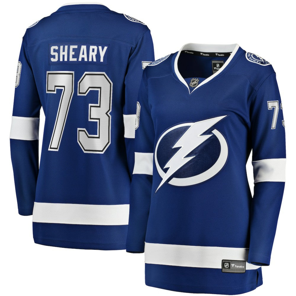 Conor Sheary Tampa Bay Lightning Fanatics Women's Home Breakaway Player Jersey - Blue | Fanatics near me