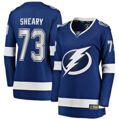 Conor Sheary Tampa Bay Lightning Fanatics Women's Home Breakaway Player Jersey - Blue | Fanatics near me