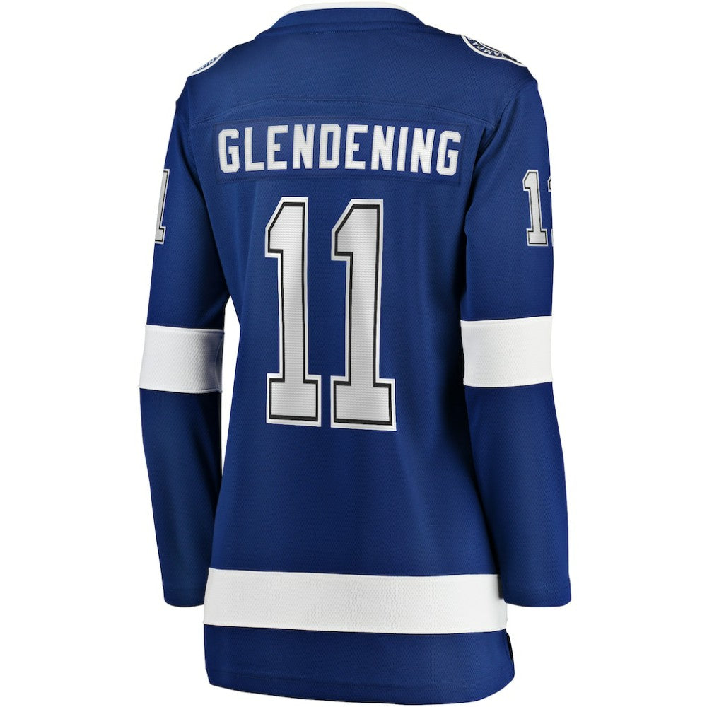 Luke Glendening Tampa Bay Lightning Fanatics Women's Home Breakaway Player Jersey - Blue | Fanatics online