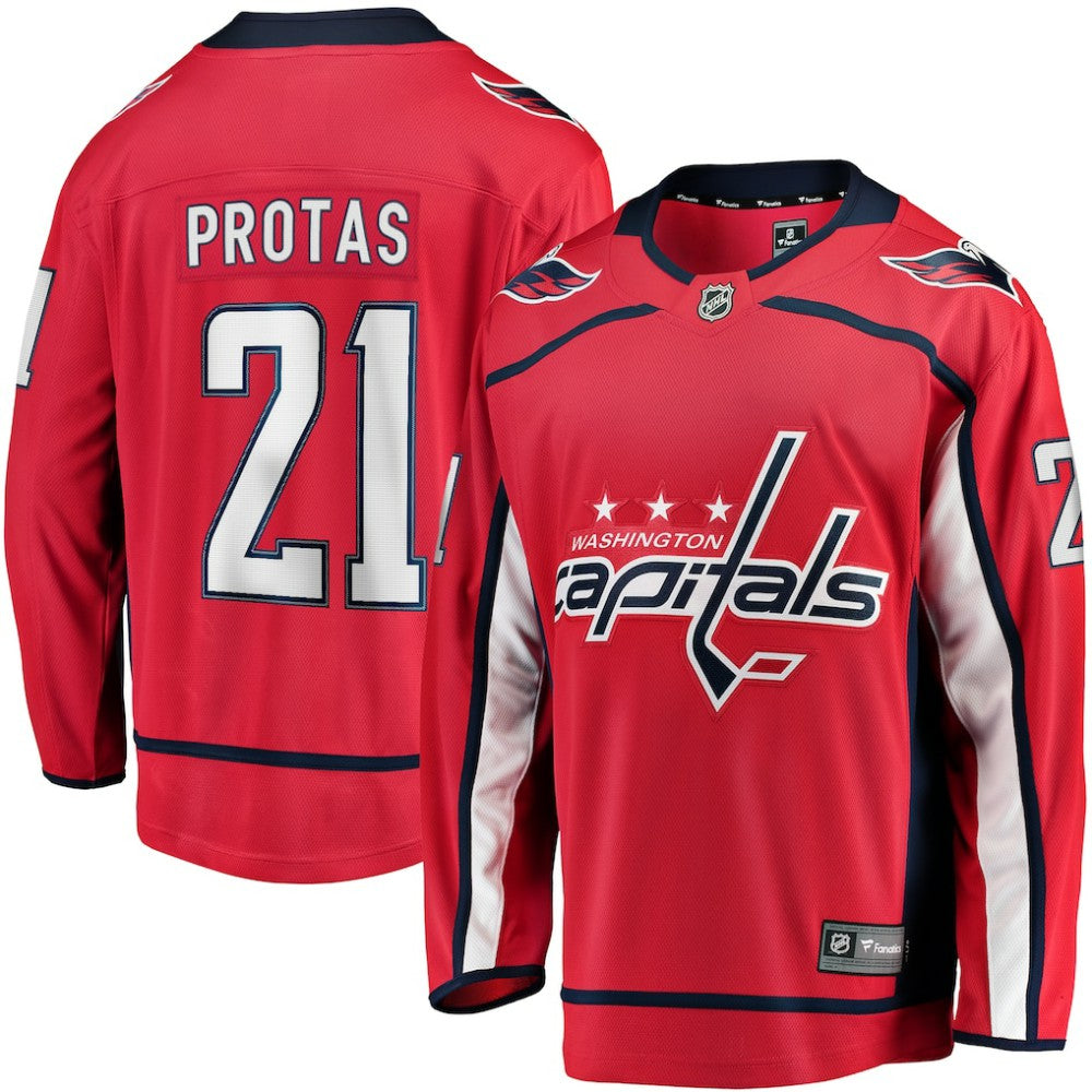 Aliaksei Protas Washington Capitals Fanatics Home Breakaway Jersey - Red | Fanatics near me