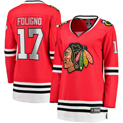 Nick Foligno Chicago Blackhawks Fanatics Women's Home Breakaway Player Jersey - Red | Fanatics on sale
