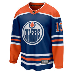 Mattias Janmark Edmonton Oilers Fanatics Home Breakaway Jersey - Royal | Fanatics near me