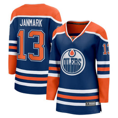 Mattias Janmark Edmonton Oilers Fanatics Women's Home Breakaway Player Jersey - Royal | Fanatics sale