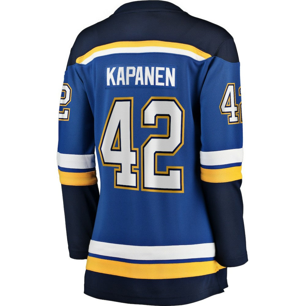 Kasperi Kapanen St. Louis Blues Fanatics Women's Home Breakaway Player Jersey - Blue | Fanatics discount