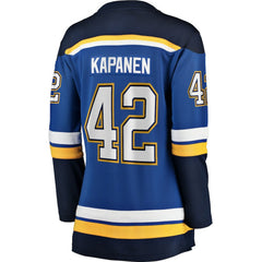 Kasperi Kapanen St. Louis Blues Fanatics Women's Home Breakaway Player Jersey - Blue | Fanatics discount