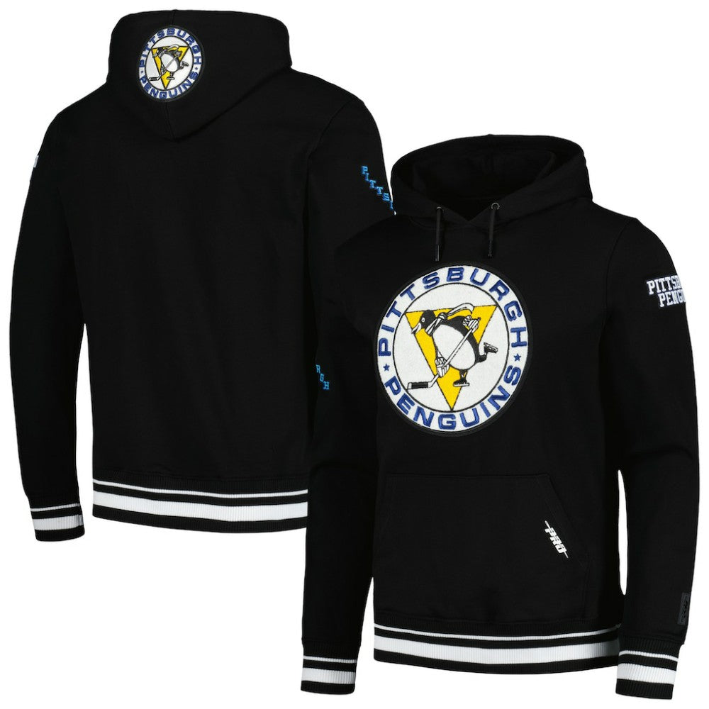 Pittsburgh Penguins Pro Standard Retro Classic Fleece Pullover Hoodie - Black | NHL online