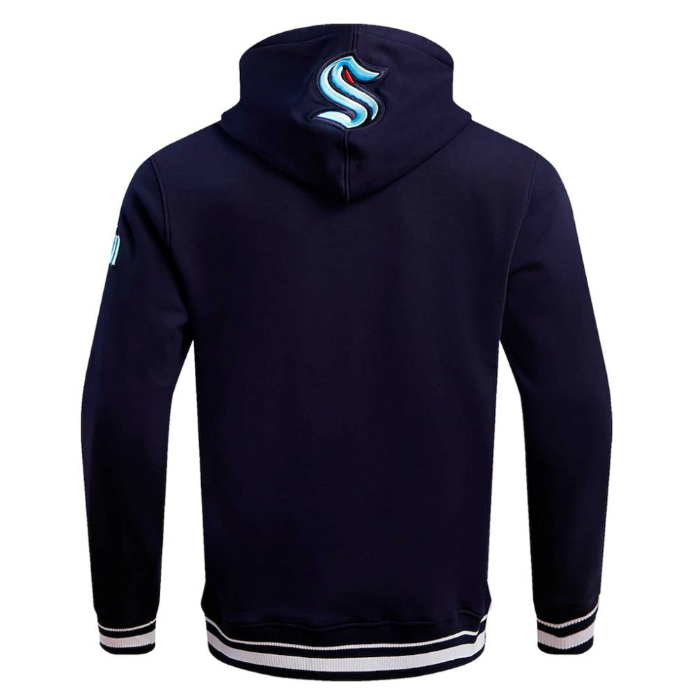 Seattle Kraken Pro Standard Retro Classic Fleece Pullover Hoodie - Deep Sea Blue | NHL online