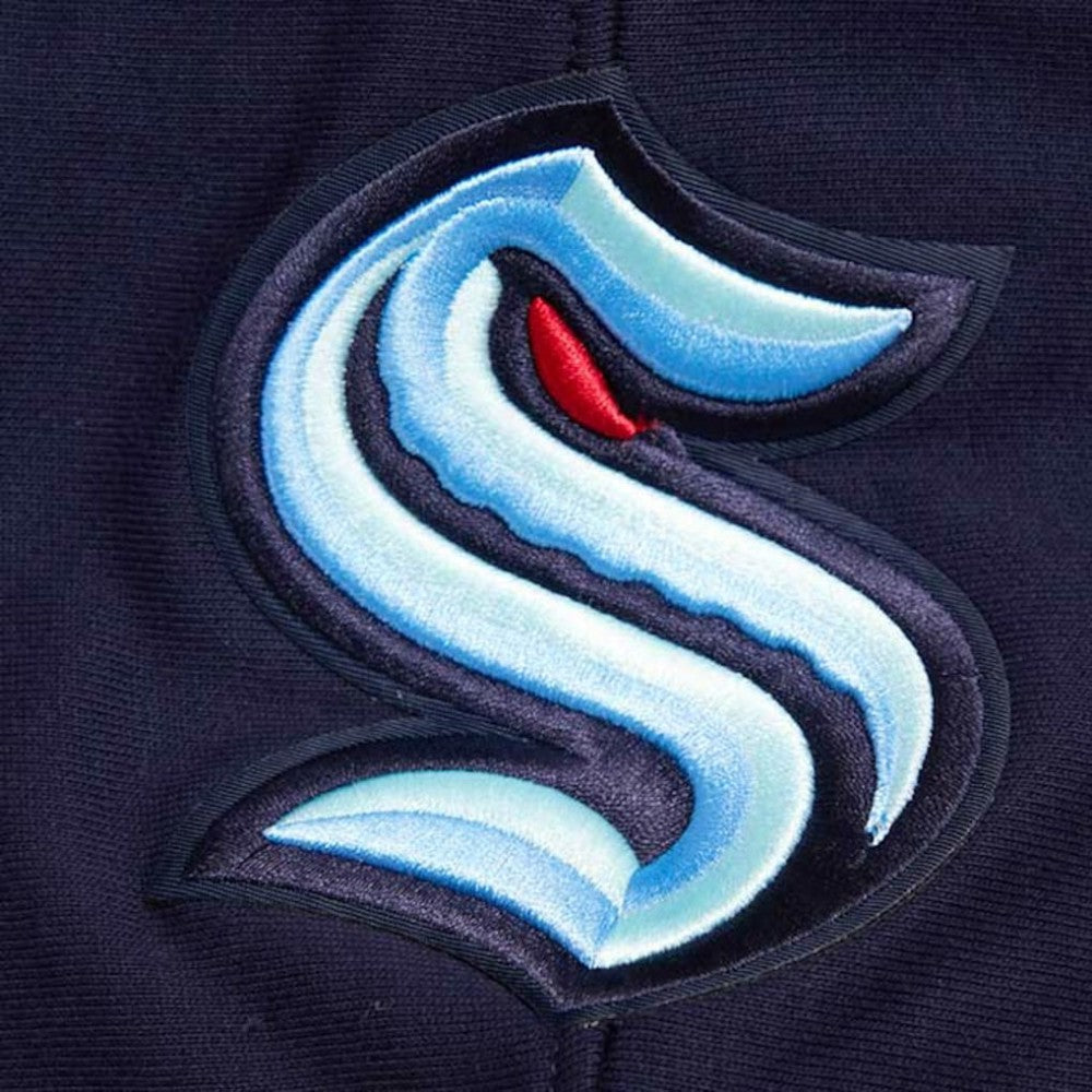 Seattle Kraken Pro Standard Retro Classic Fleece Pullover Hoodie - Deep Sea Blue | NHL online