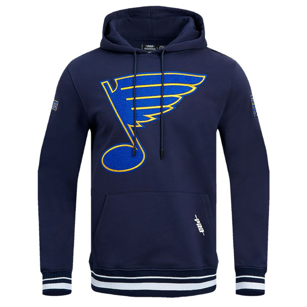 St. Louis Blues Pro Standard Retro Classic Fleece Pullover Hoodie - Navy | NHL sale