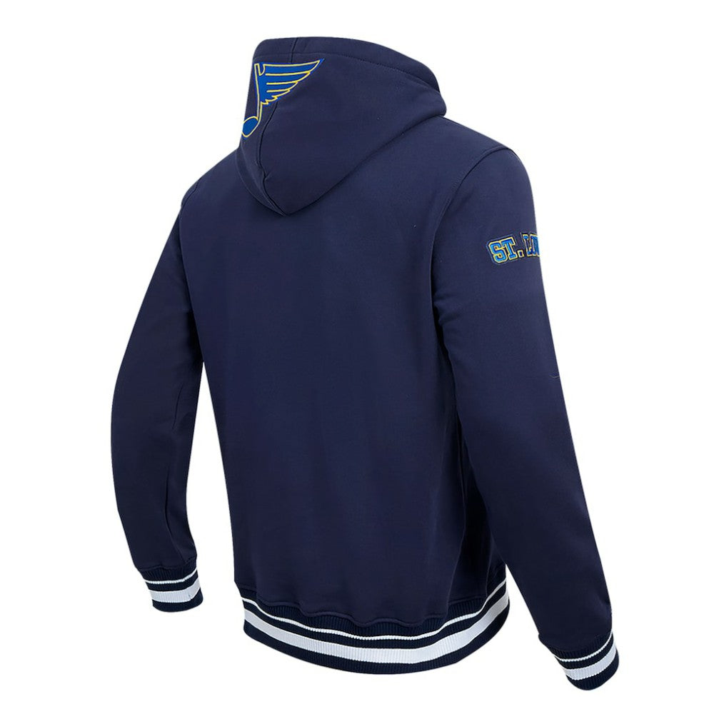 St. Louis Blues Pro Standard Retro Classic Fleece Pullover Hoodie - Navy | NHL sale